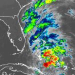 Costa de Florida para sentir los efectos del pronóstico de depresión para convertirse en tormenta tropical Imelda