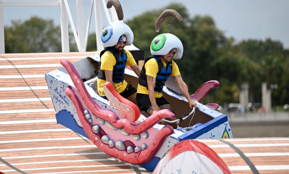 Paseos salvajes en Altamonte Springs durante la competencia Red Bull