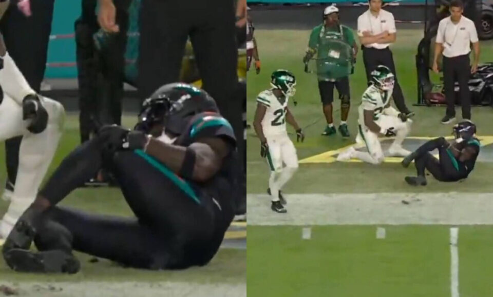 Terrible lesin: Tyreek Hill se «rompe» la rodilla en el Dolphins – Jets
