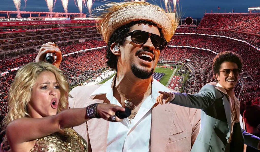 Bad Bunny en el Super Bowl 2026: Shakira y Bruno Mars celebran llegada del Conejo Malo al show de medio tiempo