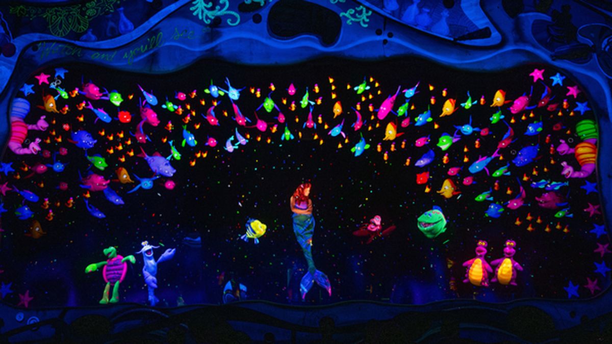La magia y los colores de Disney que siempre asombran a los visitantes.