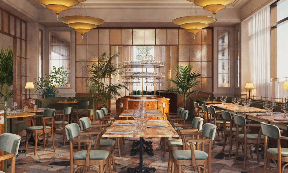 Restaurante de apertura de Celebrity Chef en el desarrollo central de San Petersburgo