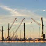Preparaciones de Port Canaveral para más recuperaciones de cohetes con 3rd Crane