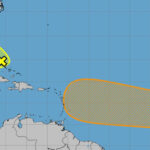 Huracane Center: fin de semana húmedo de Florida desde 1 sistema, mientras que las probabilidades de Atlantic Tropical Wave