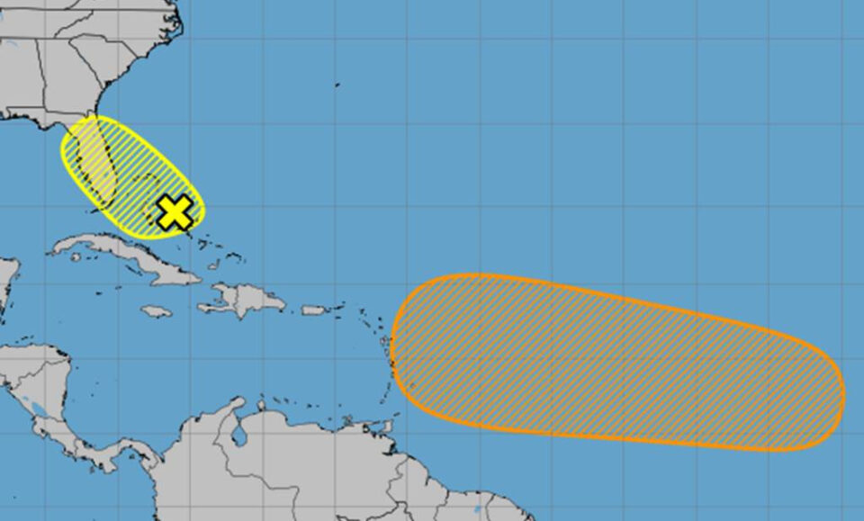 Huracane Center: fin de semana húmedo de Florida desde 1 sistema, mientras que las probabilidades de Atlantic Tropical Wave