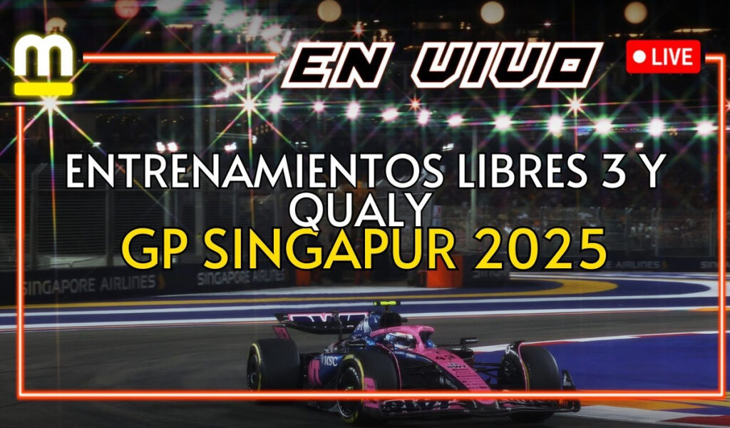 F1 EN VIVO: la FP3 del GP de Singapur 2025 de F1