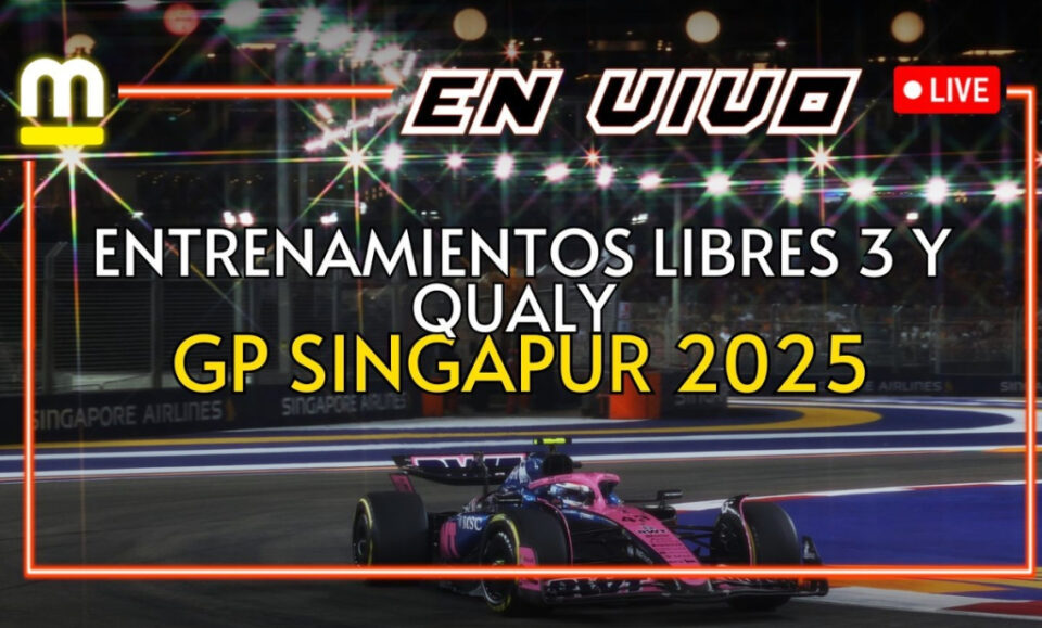 F1 EN VIVO: la FP3 del GP de Singapur 2025 de F1