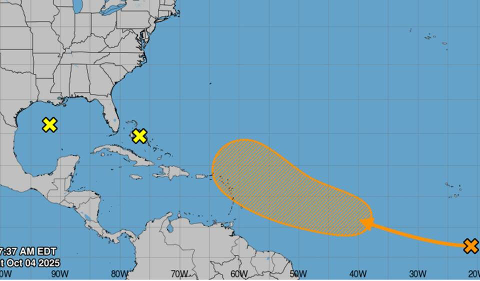 Hurricane Center deja caer el sistema Chance cerca de Florida, pero Atlantic Wave podría desarrollarse