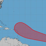 Huracane Center Ups Odds Atlantic Tropical Depression se formará