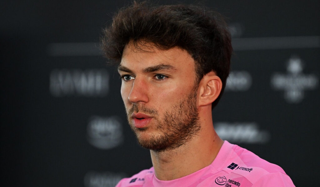 Gasly, en sintonía con Colapinto: «No se disfruta realmente correr así»