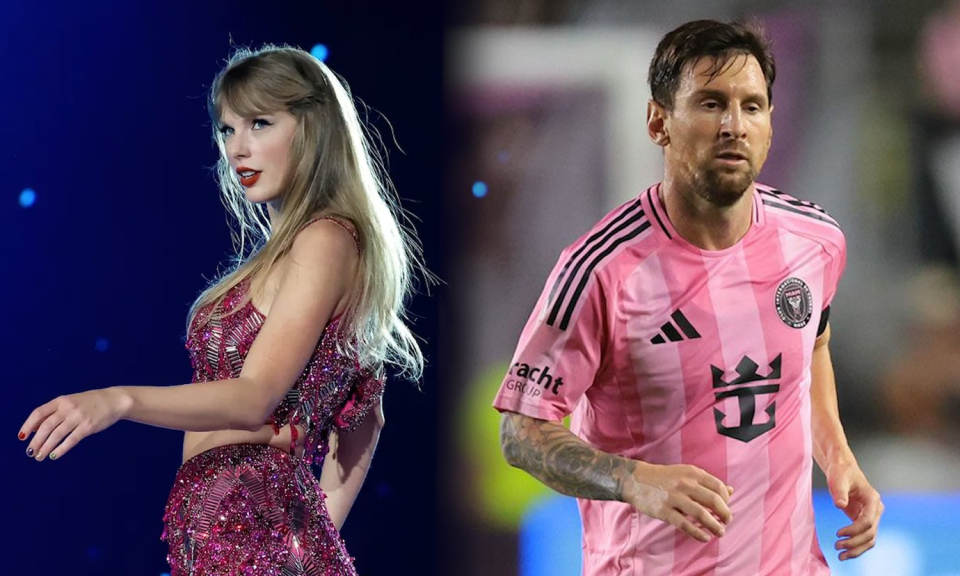 ¿Quien es más famoso? Jugadores de la NBA eligen entre Taylor Swift y Messi