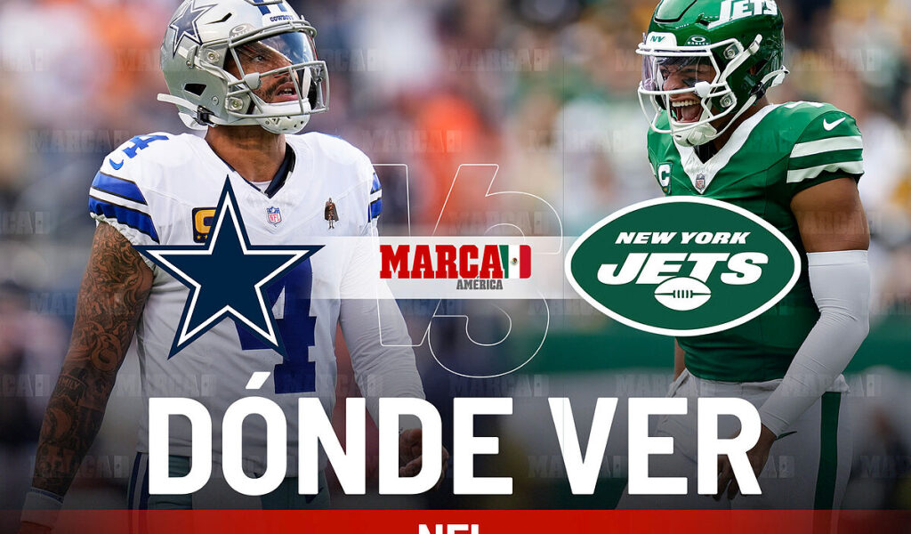 Cowboys vs New York Jets: Dnde ver, prnostico y horario del partido del equipo de Dallas para maana