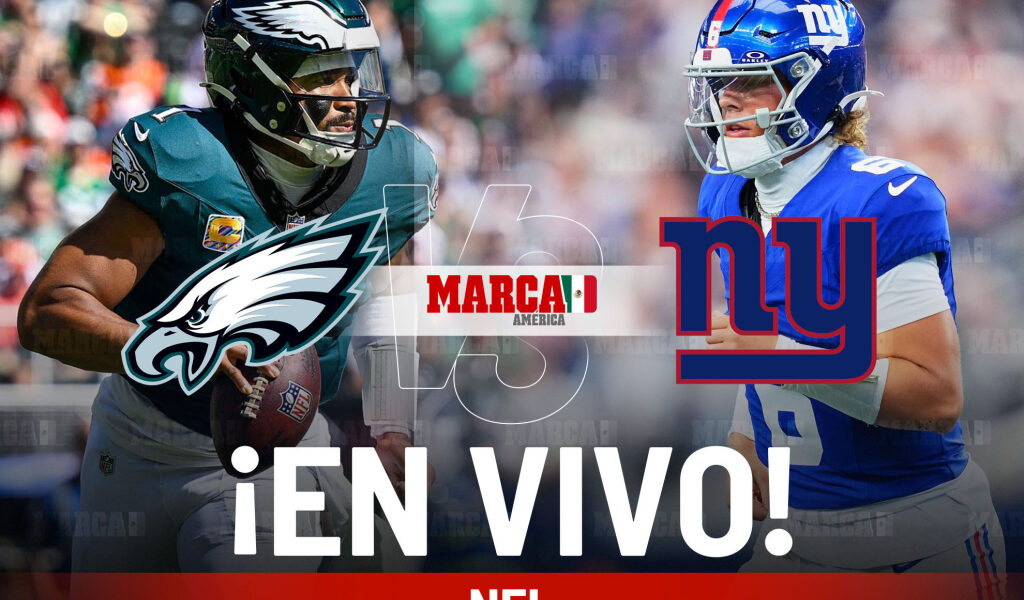 Eagles vs Giants EN VIVO Online.  Thursday Night Football de la Semana 6 NFL 2025 | Marca
