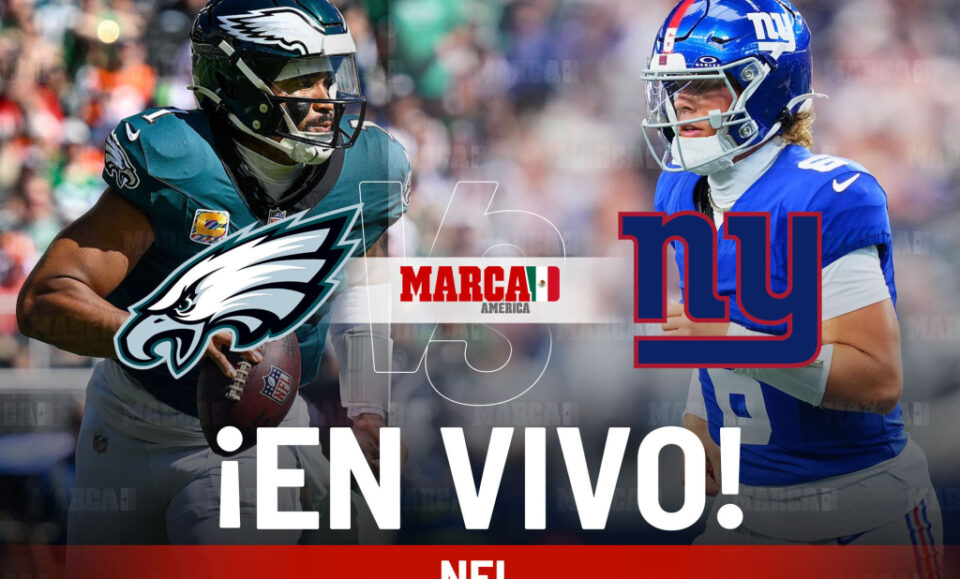 Eagles vs Giants EN VIVO Online.  Thursday Night Football de la Semana 6 NFL 2025 | Marca