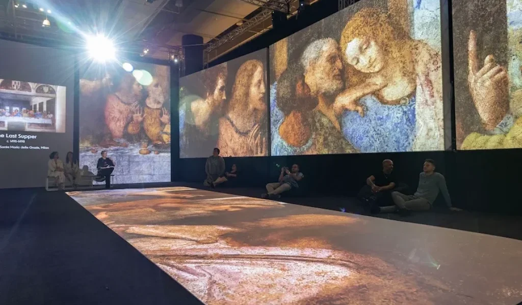 Muestra inmersiva sobre Leonardo da Vinci llega al Frost Science