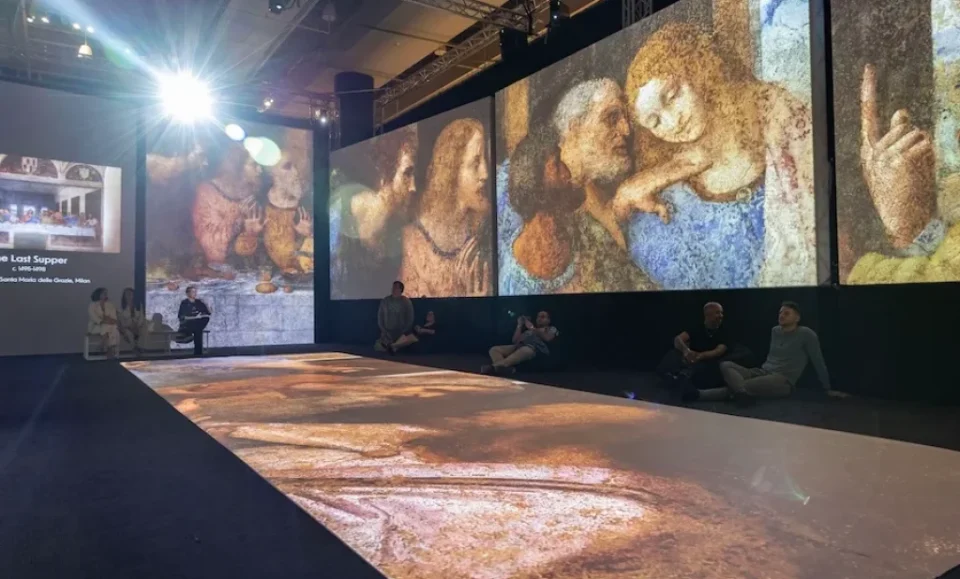 Muestra inmersiva sobre Leonardo da Vinci llega al Frost Science