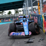 El violento accidente de Ocon que le hizo ‘desplomarse en la ducha’ y orinar «rojo»