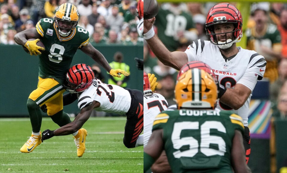 Resumen Bengals vs Packers: Micah Parsons y dos touchdowns de Josh Jacobs opacan debut de Joe Flacco con Cincinnati