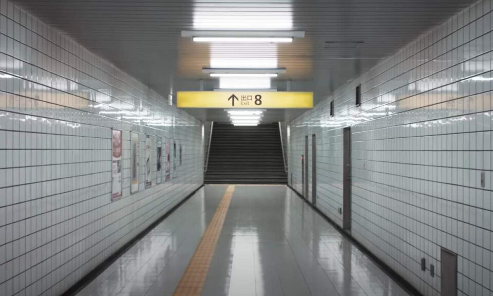 Imagina que caminas por un largo pasillo del metro y que pasas una y otra vez por el mismo sitio: no puedes volver atrás bajo ningún concepto