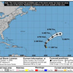 La tormenta tropical Lorenzo sigue azotándose en el Atlántico