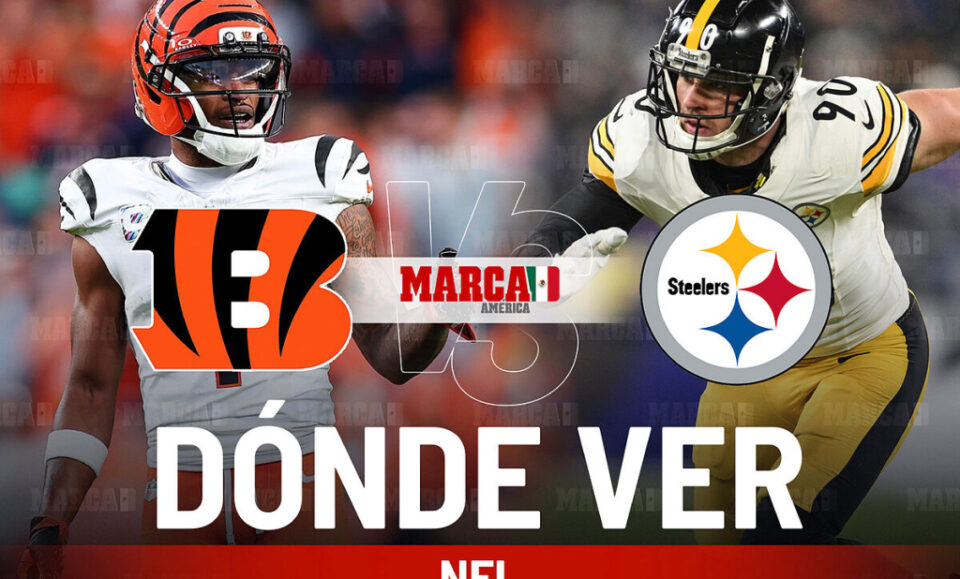 Steelers vs Bengals: dnde verlo en Mxico, horario y quin parte como favorito en la NFL