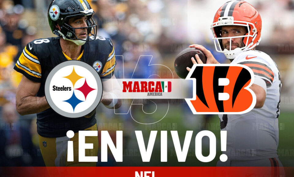 Steelers vs Bengals EN VIVO Hoy. Aaron Rodgers y Joe Flacco se enfrentan en la NFL 2025 | Marca