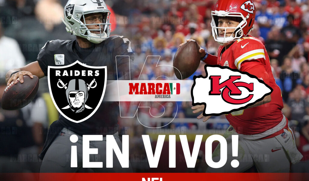 Kansas City Chiefs vs Las Vegas Raiders EN VIVO HOY. Así va Patrick Mahomes en NFL 2025 | Marca