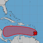 El centro de huracanes aumenta la posibilidad de que se desarrolle un sistema con destino al Caribe