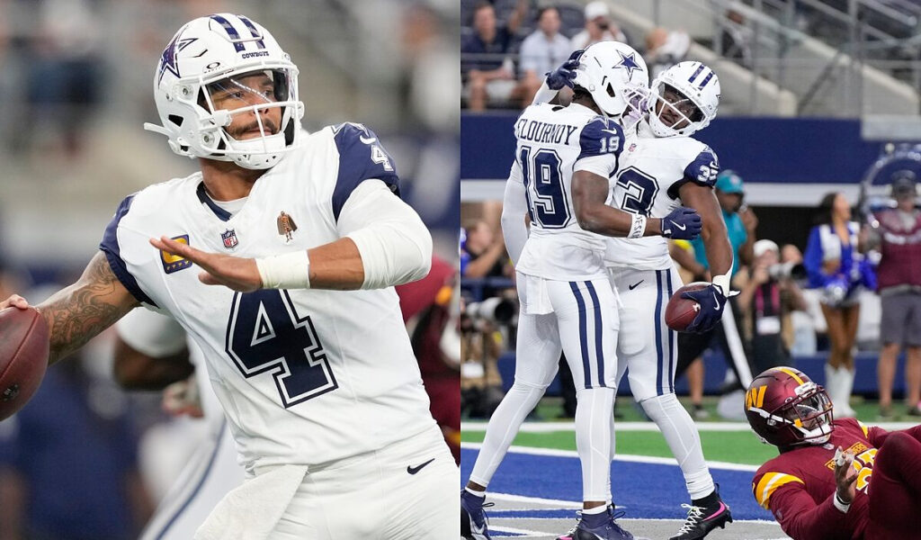 Resumen Commanders vs Cowboys: Dak Prescott humilla a Jayden Daniels y Dallas tiene vida rumbo a los playoffs de la NFL