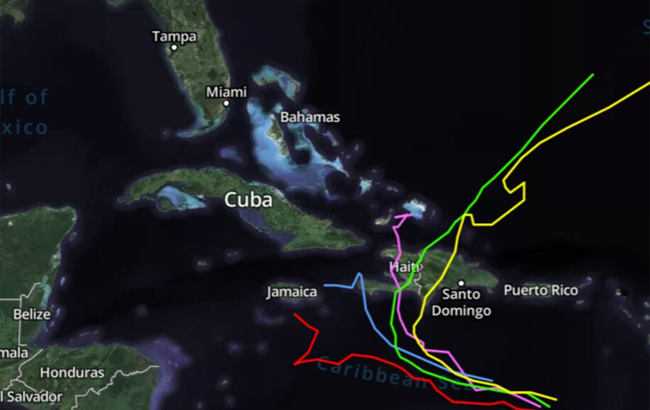 Tormenta tropical Melissa podría formarse en el Caribe y girar hacia el norte