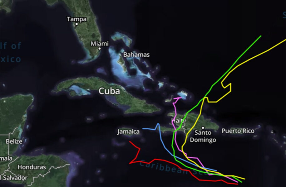 Tormenta tropical Melissa podría formarse en el Caribe y girar hacia el norte