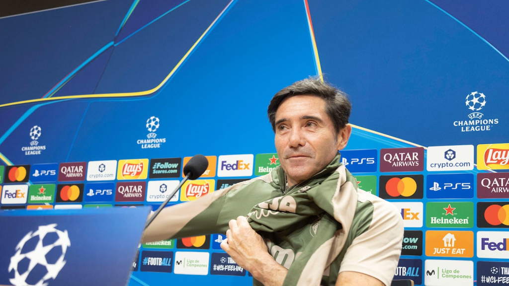 Marcelino: “Disfrutaremos la Champions y sufriremos al City”