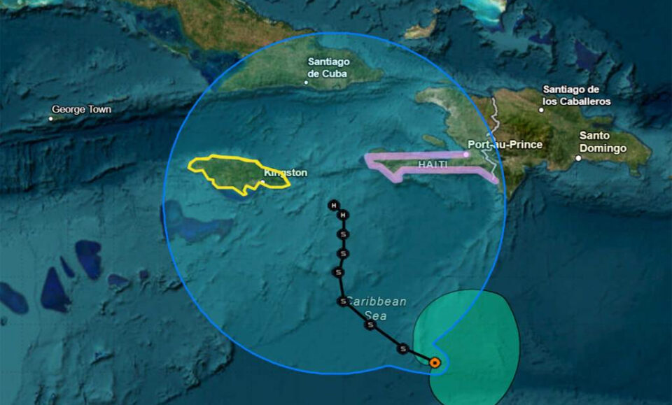 Se prevé que la tormenta tropical Melissa se convierta en huracán en el Caribe