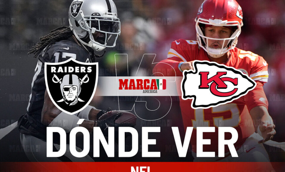 Chiefs vs Raiders: Dnde ver y horario en Mxico para el partido de a Patrick Mahomes en la Semana 7 de NFL
