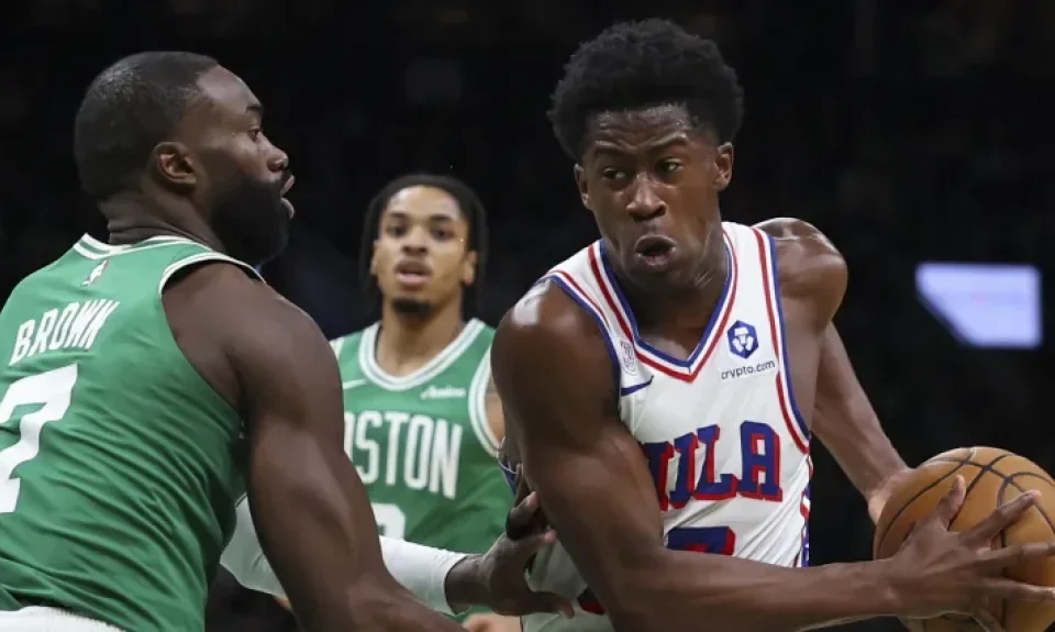 VJ Edgecombe pulveriza un récord de Allen Iverson en un debut inolvidable con los 76ers | Sporting News Argentina