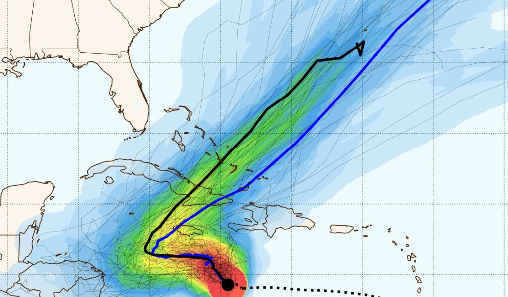 Mapa: ¿El huracán Melissa llegará a Florida? Aquí están los últimos modelos de seguimiento.