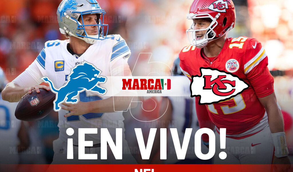 Chiefs vs Lions EN VIVO Online. Mahomes y los Chiefs ante los Lions en la NFL 2025 | Marca