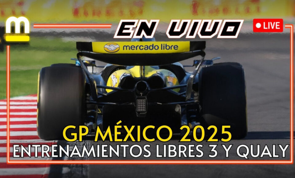 F1 EN VIVO: la FP3 del Gran Premio de México 2025 de F1
