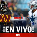 Cowboys vs Commanders EN VIVO Online. Dak Prescott y Dallas contra Washington en la NFL 2025 | Marca