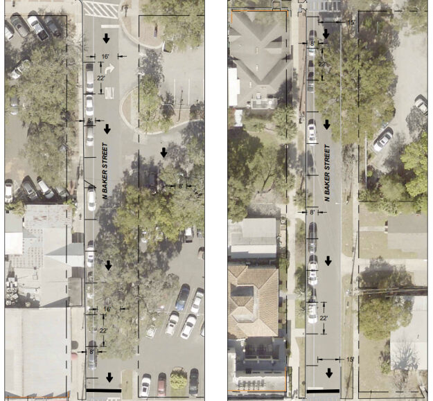 Mount Dora puede transformar las calles del centro en calles de un solo sentido