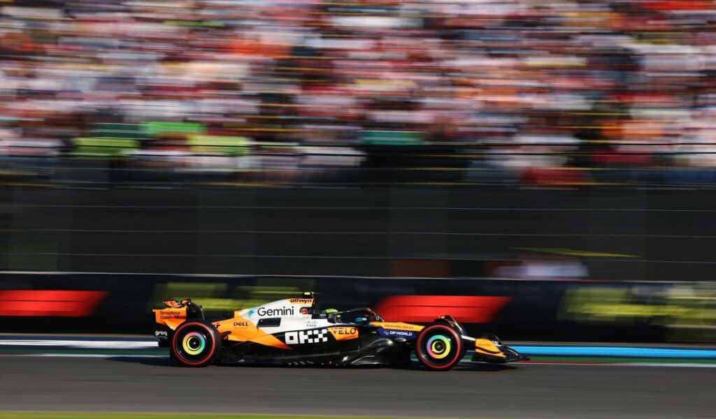 Por qué Lando Norris volvió a «volar» en su oportuna vuelta para la pole en México