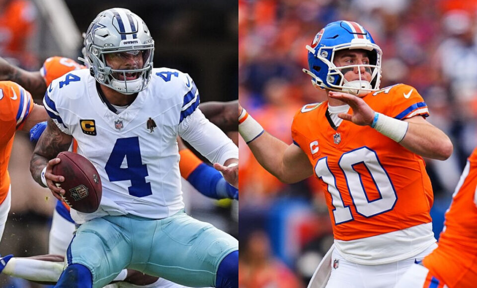 Resumen Cowboys vs Broncos: Dak Prescott se aleja de playoffs tras cuatro pases de touchdown de Bo Nix
