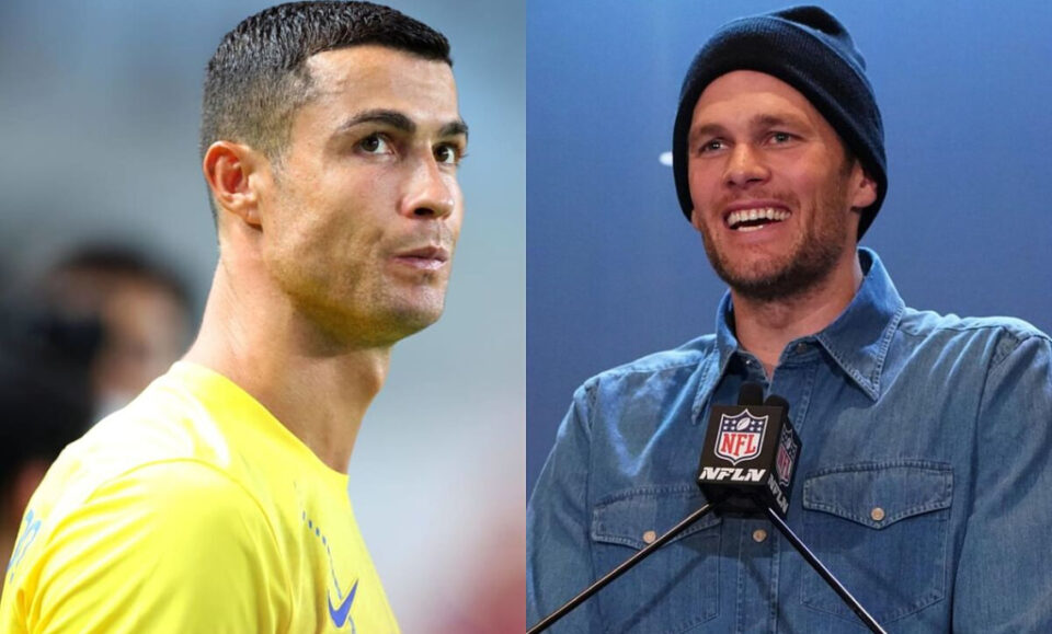 Mejor su estatua con Patriots? Tom Brady se burla de escultura de Cristiano Ronaldo