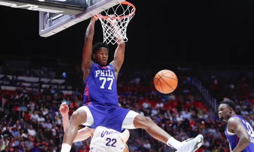 VJ Edgecombe se une a los legendarios Allen Iverson y Wilt Chamberlain en la historia de los 76ers | Sporting News Argentina