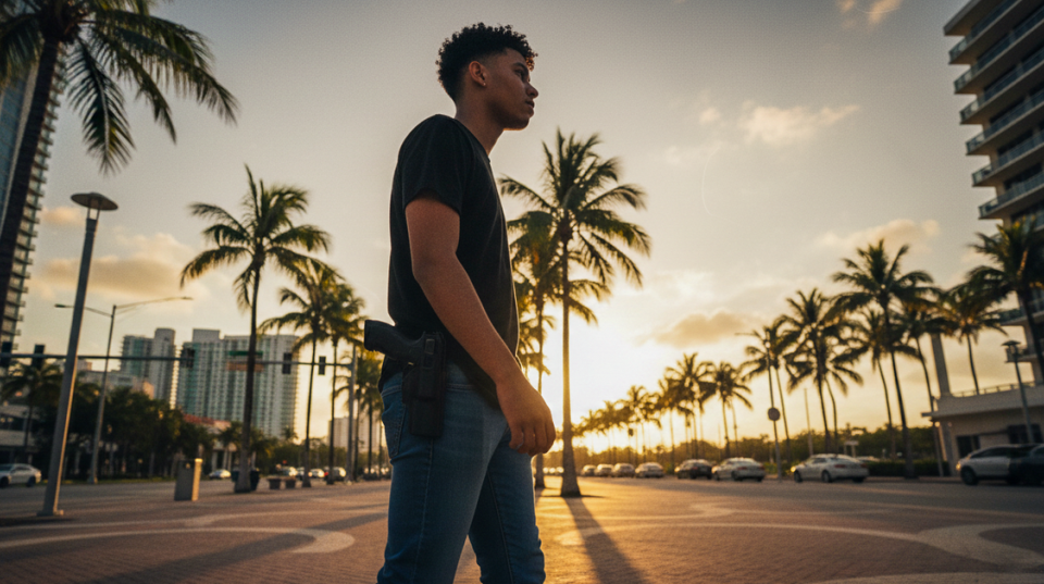 Juez de Florida falla contra la prohibición de portar armas ocultas para jóvenes de 18 a 20 años