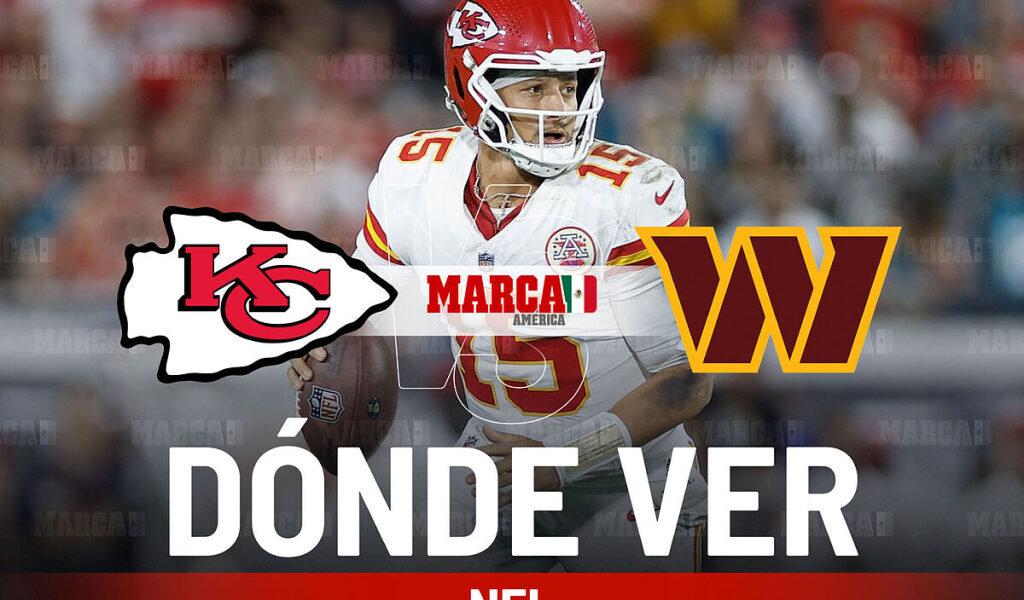 Chiefs vs Commanders: Dnde ver el partido de NFL hoy y a qu hora juega el equipo de Kansas