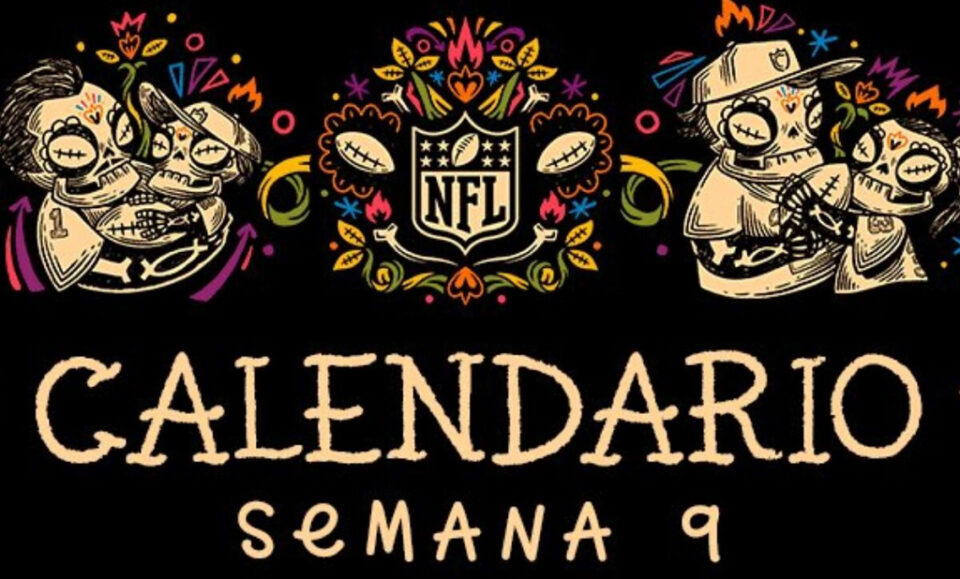 Juegos Semana 9 NFL 2025: quin juega, horarios y dnde ver en vivo en Mxico