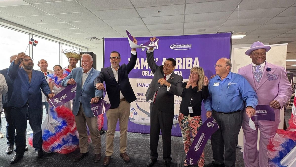 Arajet refuerza su presencia en Florida con nuevos vuelos entre Punta Cana y Orlando