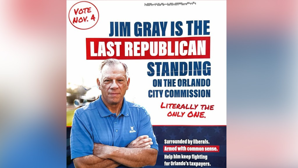Anuncio republicano denunciado como «homofóbico» insta a los votantes a conservar al último comisionado republicano de Orlando