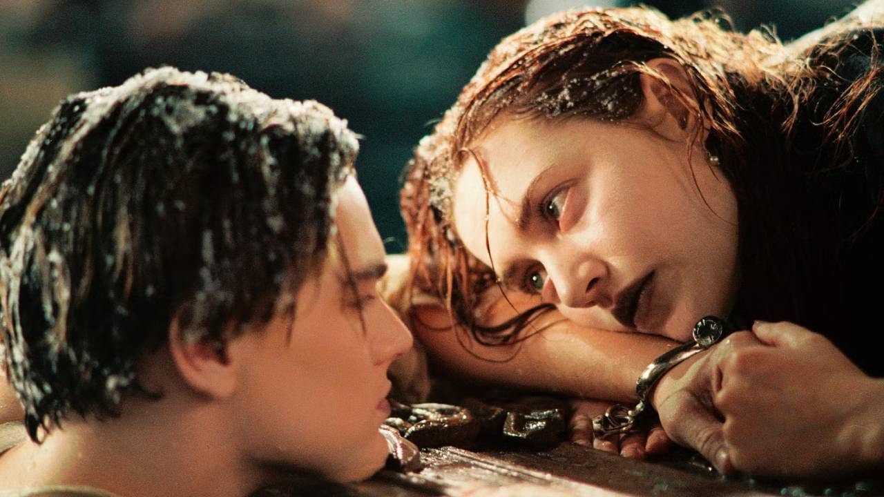Leonardo DICaprio y Kate Winslet en 'Titanic'